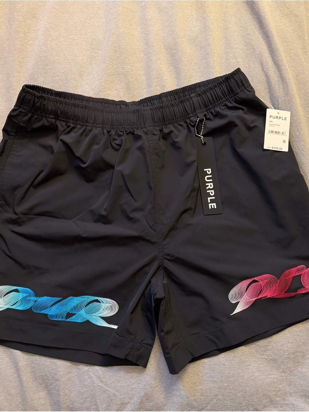 Purple Brand Black Men’s Shorts